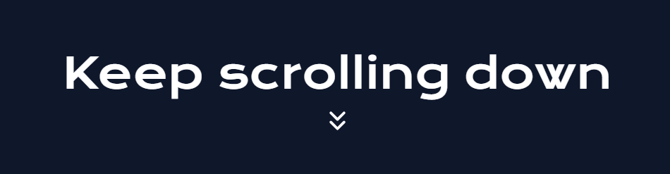 feedback keepscrolling down